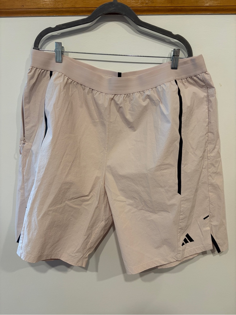 Adidas Designed For Training Workout Shorts - Ice Purple Men’s 2XL 9”